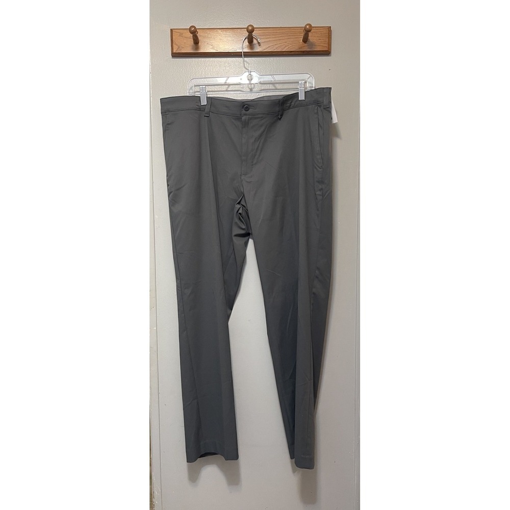 Ben Hogan Performance Golf Pants Asphalt Gray Men's 38 X 32 Stretch Fabric